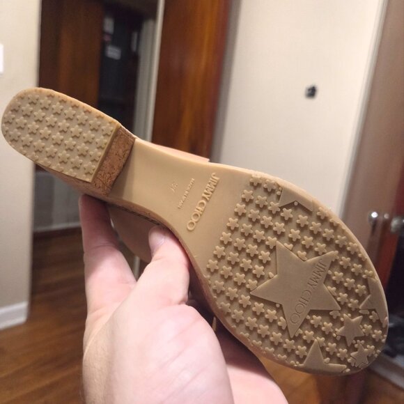 Jimmy Choo Nixie Cork slide on wedge sandals - Picture 10 of 10